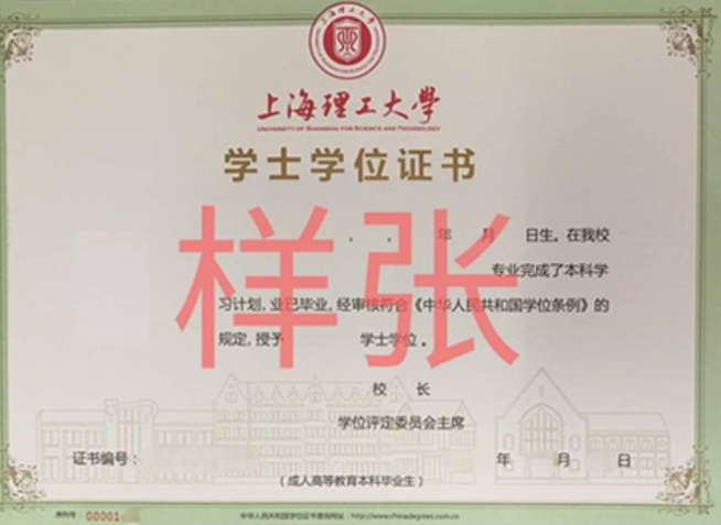 上海理工大学毕业证书2.png